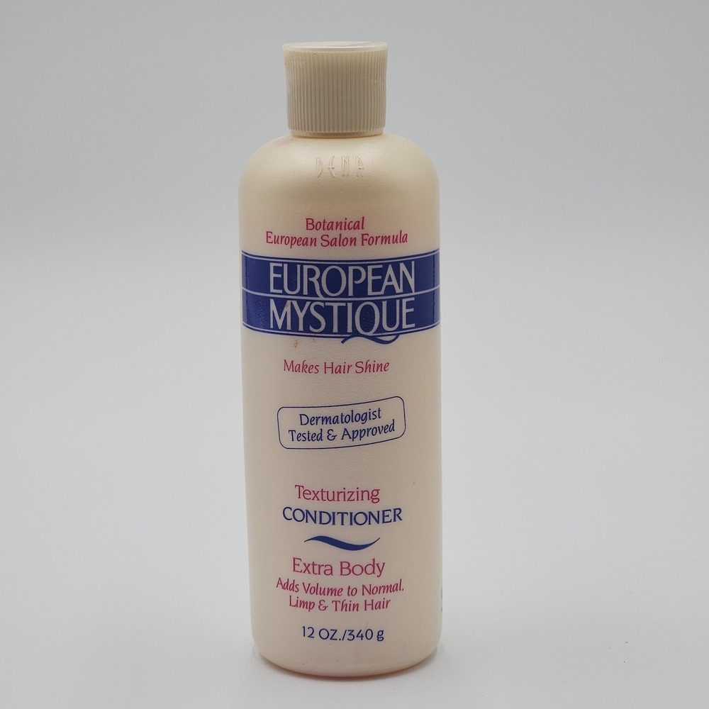 Vintage 1991 European Mystique Texturizing Conditioner‎ 12 Oz New Discontinued